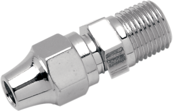 DRAG SPECIALTIES Accesorio de línea de freno - 1/8" NPT - Recto 340