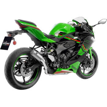 LEOVINCE LV Corsa S Slip-On Muffler - Titanium - Kawasaki ZX-4R/RR 2024 - 2025 1811-4844 15409STU