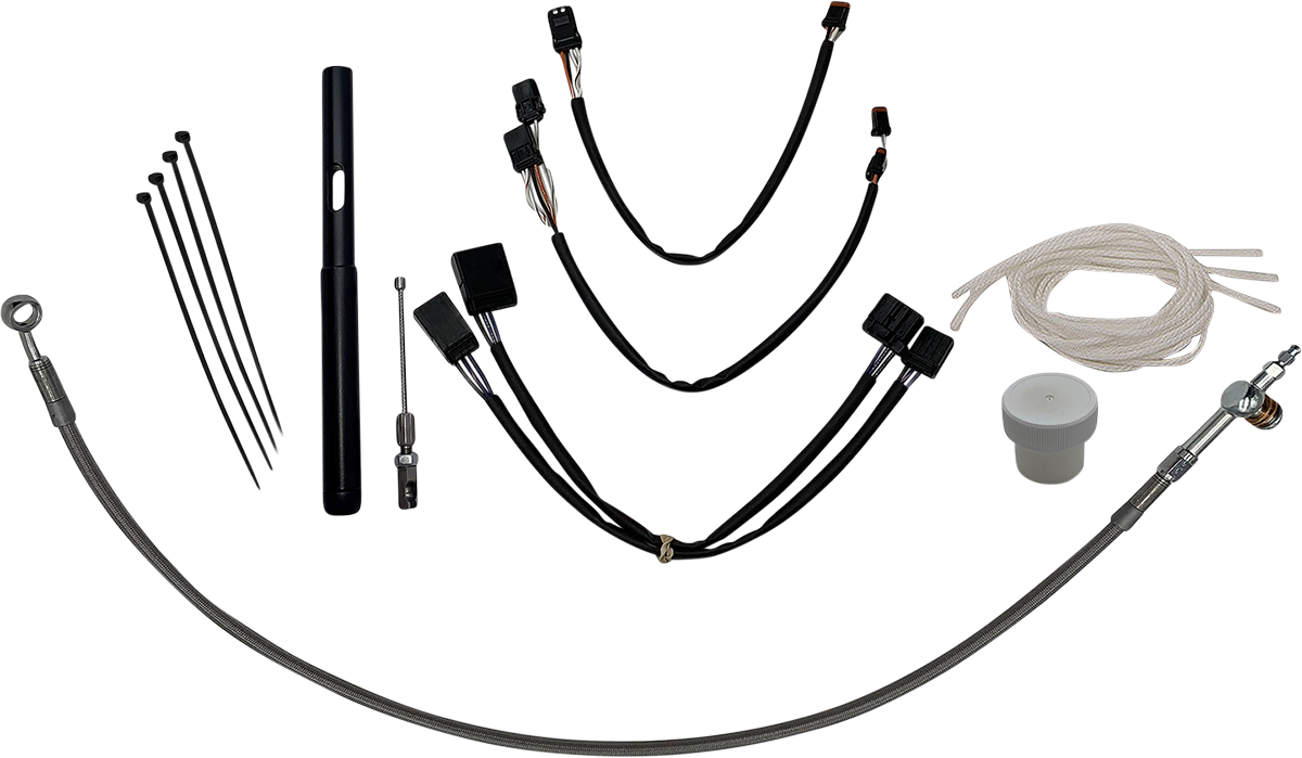 FAT BAGGERS INC. Installation Kit - 14" - Chrome 109514