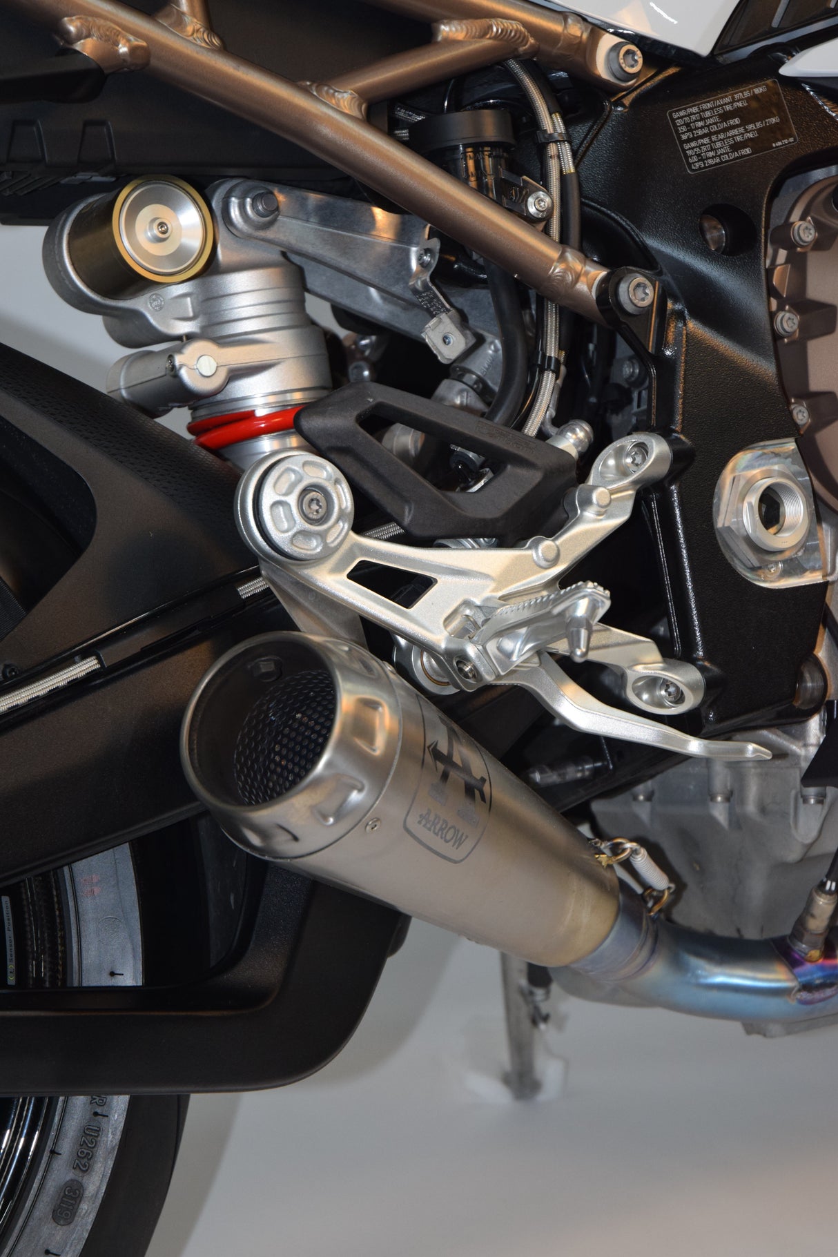 Arrow Competition SHORTY Low Exhaust System Full Titanium S1000RR 20-25/M1000RR 23-24 71205CP