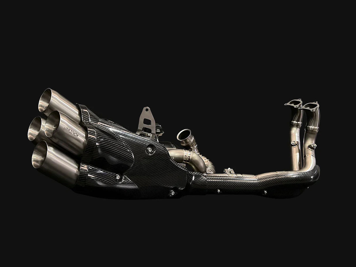 Vandemon Ducati Diavel V4 Stealth Bimodal Quattro Titanium Exhaust System 2023-2026 DUCDVLV4TIEXHWV VA-32