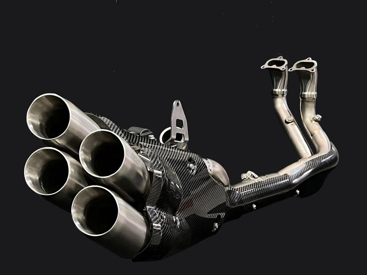 Vandemon Ducati Diavel V4 Stealth Bimodal Quattro Titanium Exhaust System 2023-2026 DUCDVLV4TIEXHWV VA-32
