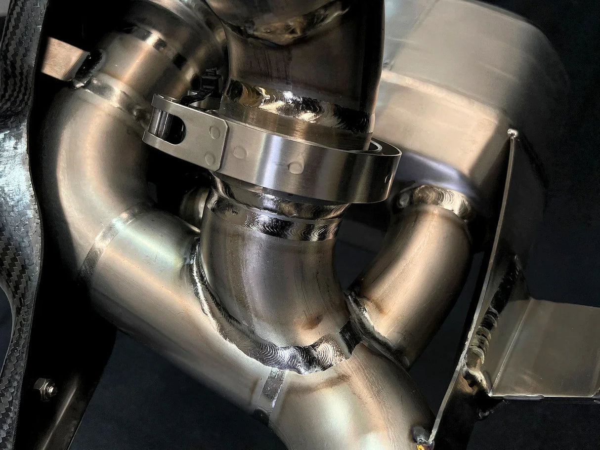 Vandemon Ducati X Diavel & Diavel S 1260 2016 -2022 Bimodal Stealth Titanium Slip-On DUCDVLTITANEXHWVA VA-46