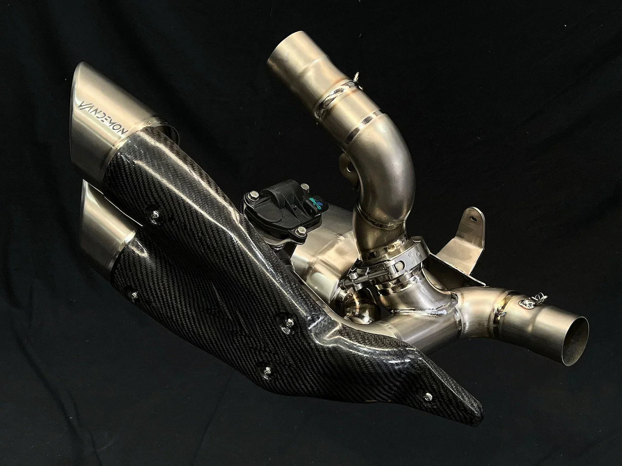 Vandemon Ducati X Diavel & Diavel S 1260 2016 -2022 Bimodal Stealth Titanium Slip-On DUCDVLTITANEXHWVA VA-46