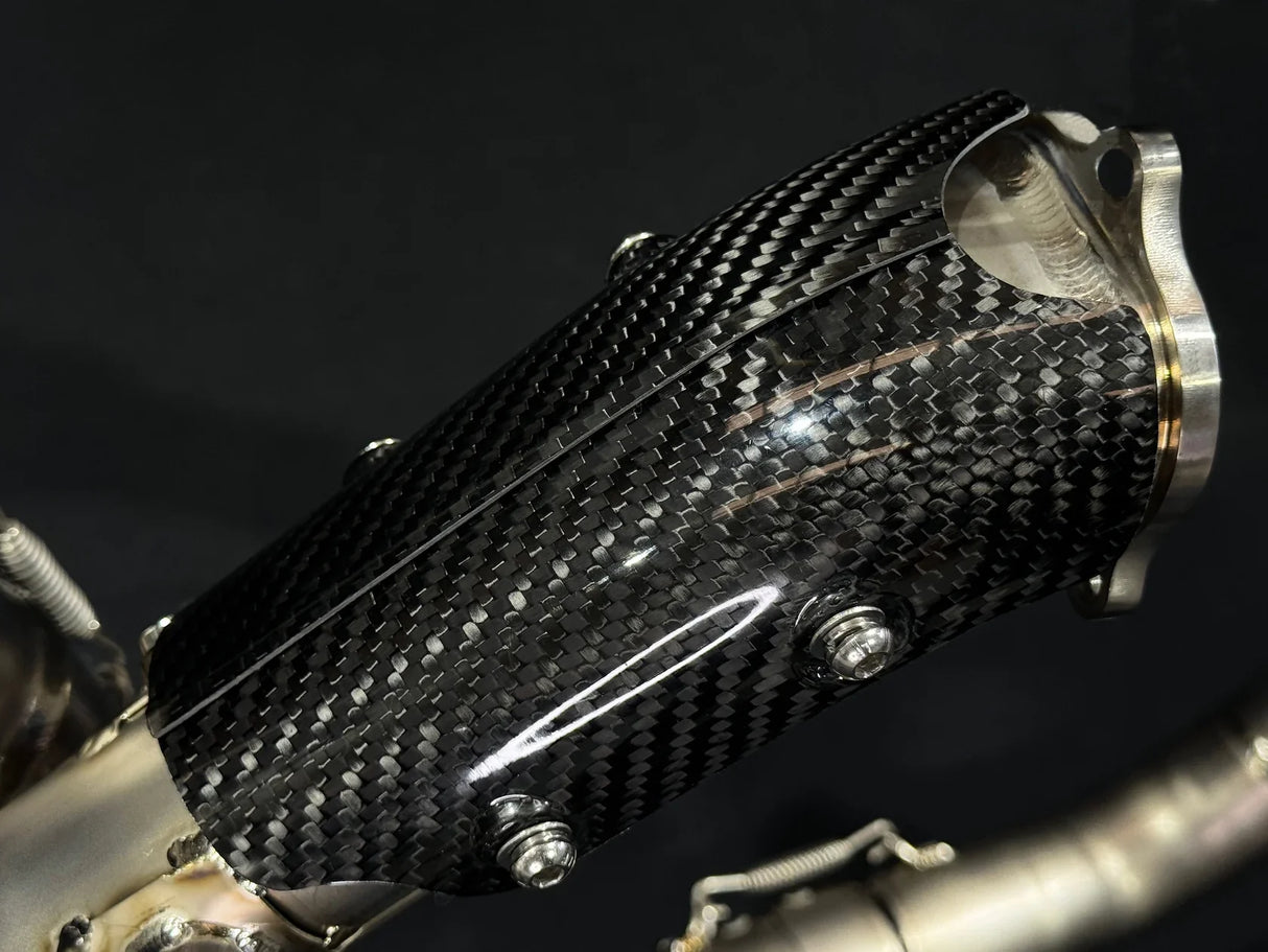 Vandemon Ducati Supersport 950 Vandemon High Mount Titanium Exhaust System DUC950SSTIHMEXHBRA VA-128