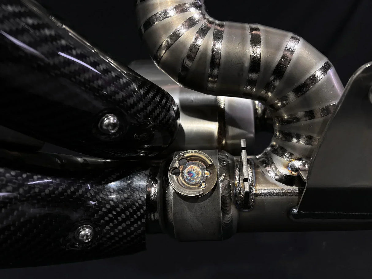 Vandemon Ducati Supersport 950 Stealth Titanium Slip-On 2021-23 DUC950SSTIEXHCFWVA VA-41