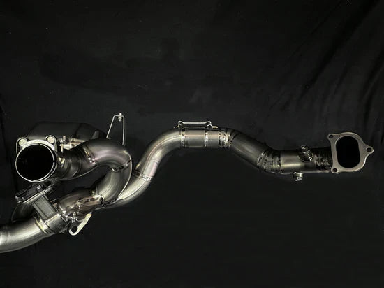 Vandemon Ducati Multistrada V2 950 Bimodal Stealth Titanium Exhaust System DUCV2MTSTIEXHWVA VA-115