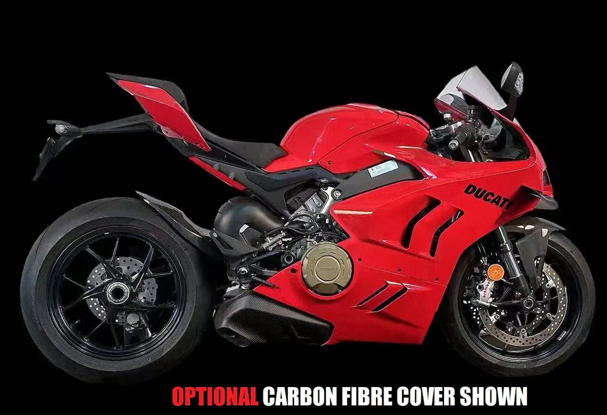 IN STOCK Vandemon Ducati Panigale V4 / V4S/ V4R & Streetfighter V4 Bimodal Stealth Titanium Slip-On 2018-2024 DUCV4PANTIEXHWVA VA-123