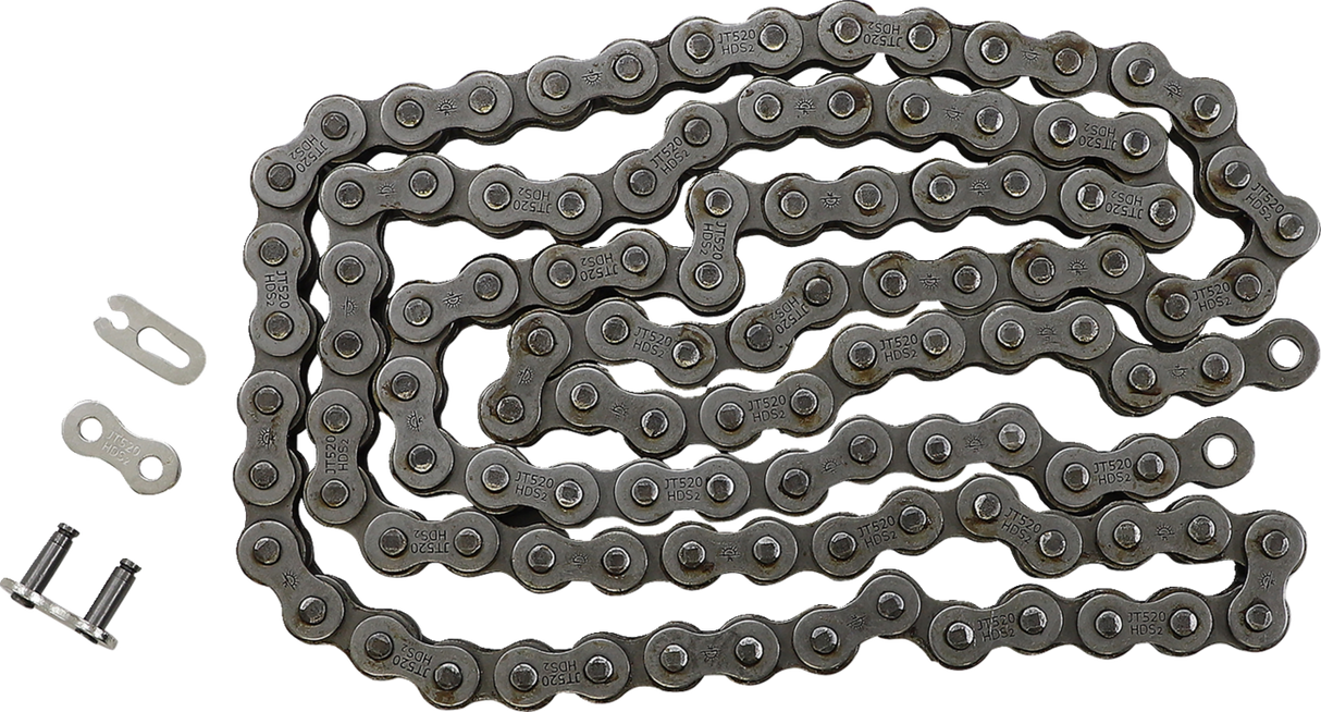 JT CHAINS 520 HDS - Ultimate Competition Chain - Steel - 112 Links JTC520HDS112SL