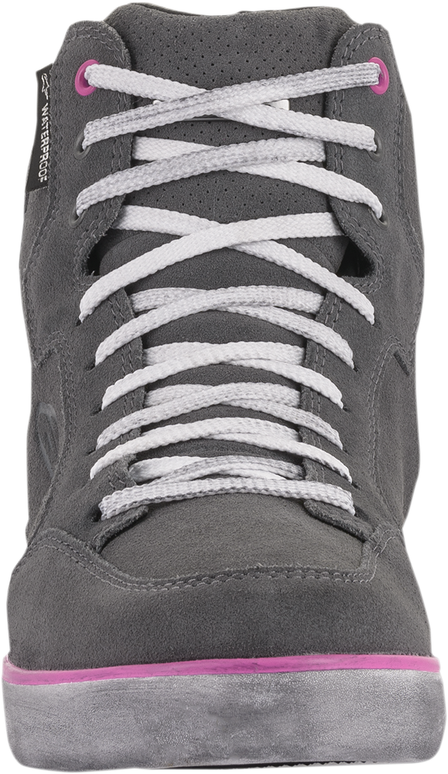 IN STOCK ALPINESTARS J-6 Waterproof Women's Shoes - Gray/Pink - US 6.5 254222090957