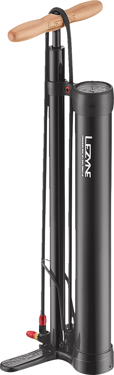 LEZYNE Overdrive Pressure Floor Pump 1FPPRODRV204