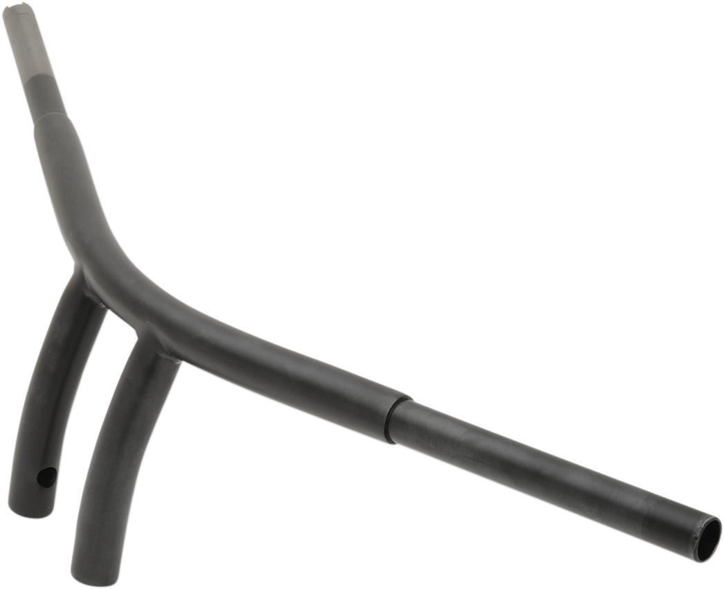 Manillar DRAG SPECIALTIES - Barra en T - Buffalo - Retroceso - 6" - TBW - Negro plano 0601-4282