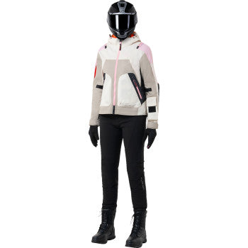 ALPINESTARS Stella Molly Air Jacket - Sand/Pink/Almond - Medium 3310625-8029-M