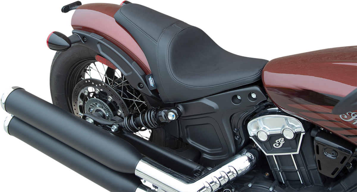 Asiento individual DRAG SPECIALTIES 3/4 - Negro - Liso - Scout Bobber '18-'22 0810-2254