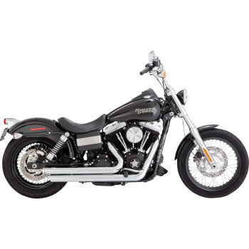 VANCE & HINES Big Shots Staggered Exhaust System - Chrome 17958