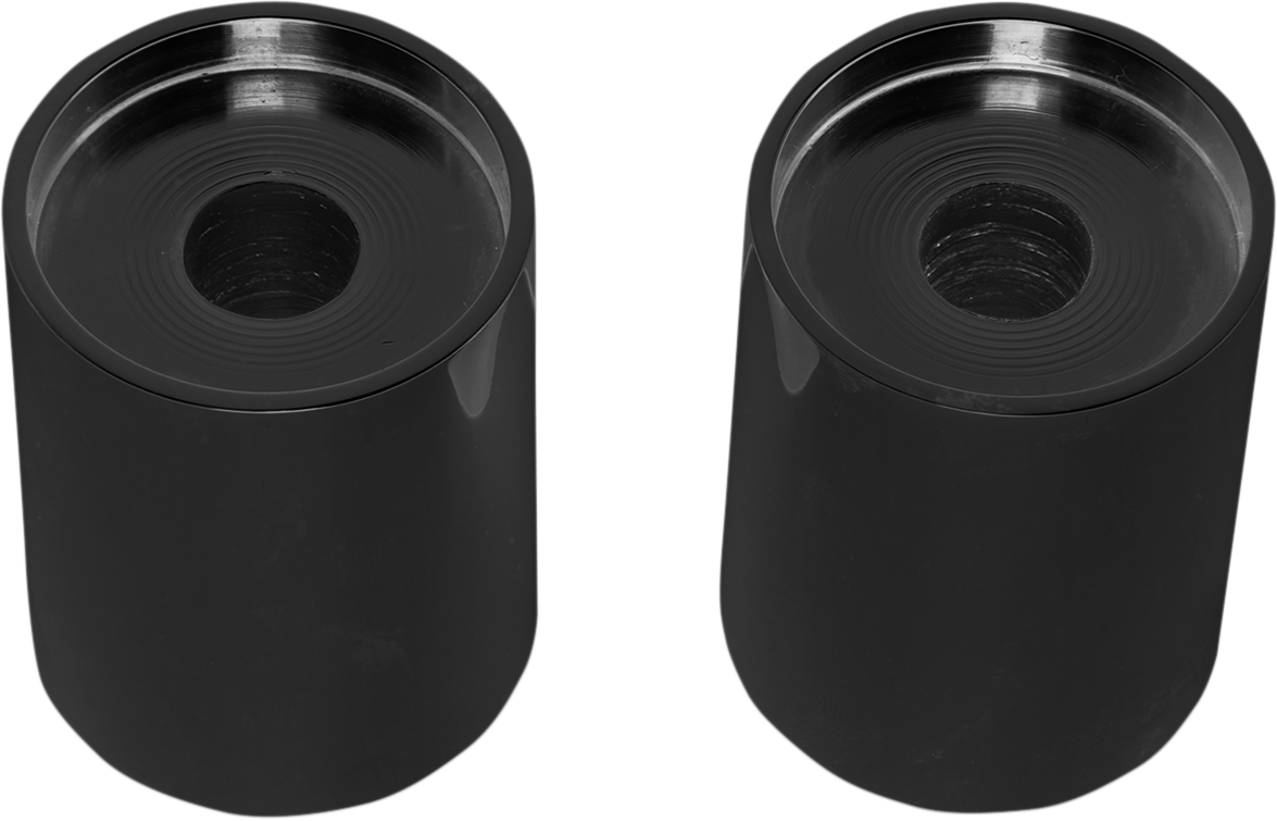 LA CHOPPERS Riser Extensions - 2" x 1-1/2" - Black LA-7413-53B