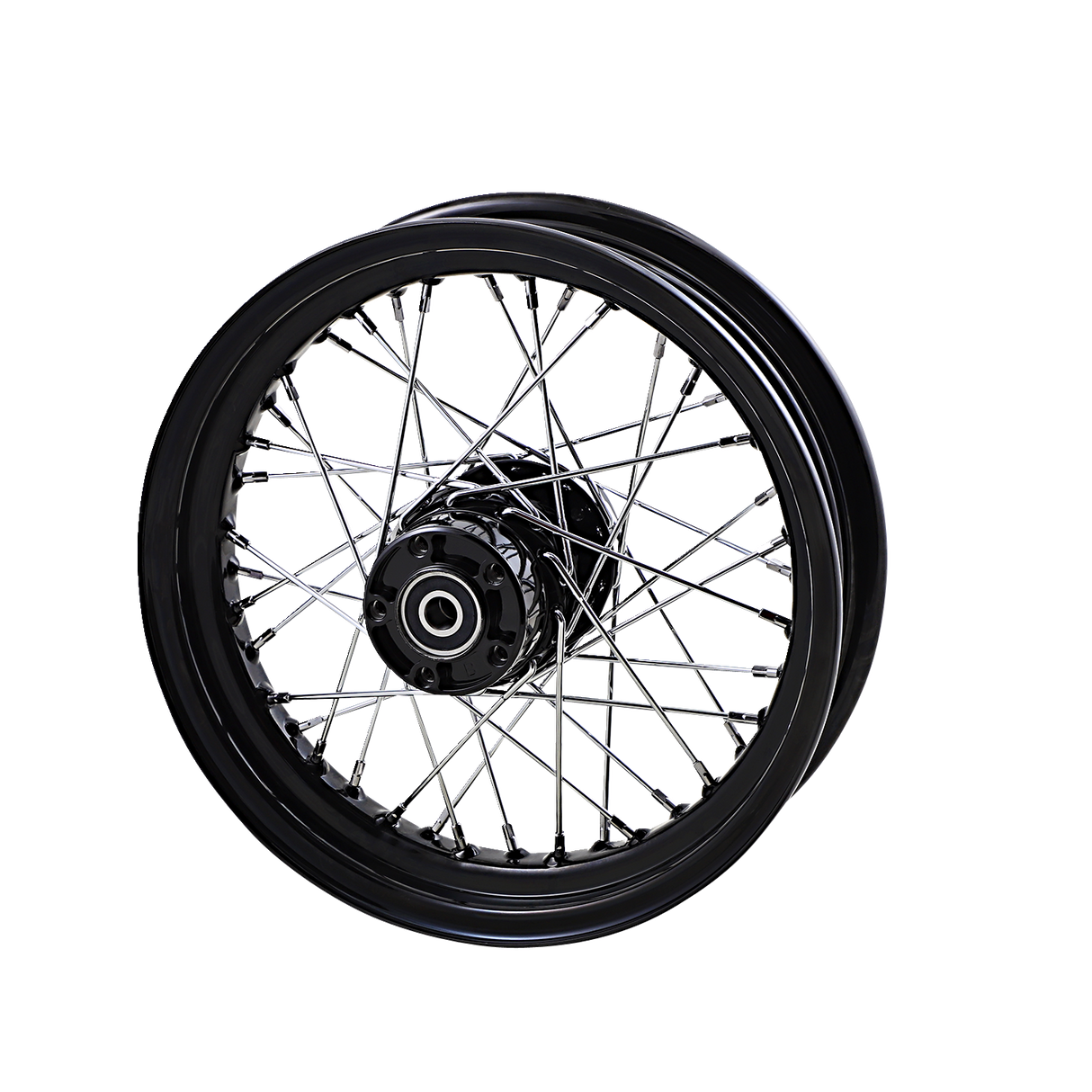 DRAG SPECIALTIES Rear Wheel - Single Disc/No ABS - Black - 16"x3.00" 71871NB