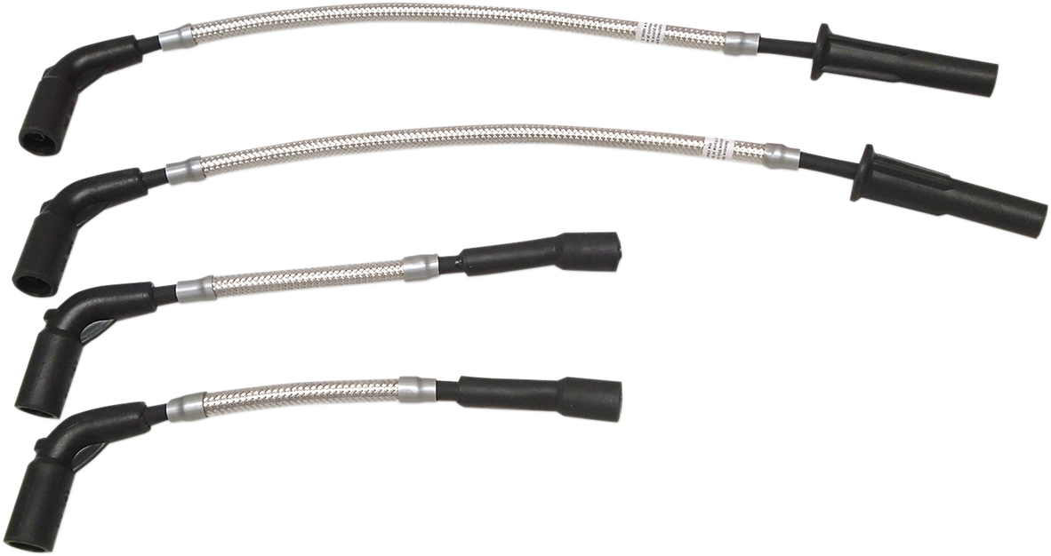 MAGNUM Spark Plug Wire Set - Polished Stainless - Softail '18+ 3047S