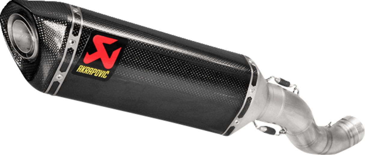 AKRAPOVIC Slip-On Line Muffler - Carbon Fiber RSV4 / Tuono V4 1100 2021-2024 S-A10SO13-RC 1811-4238