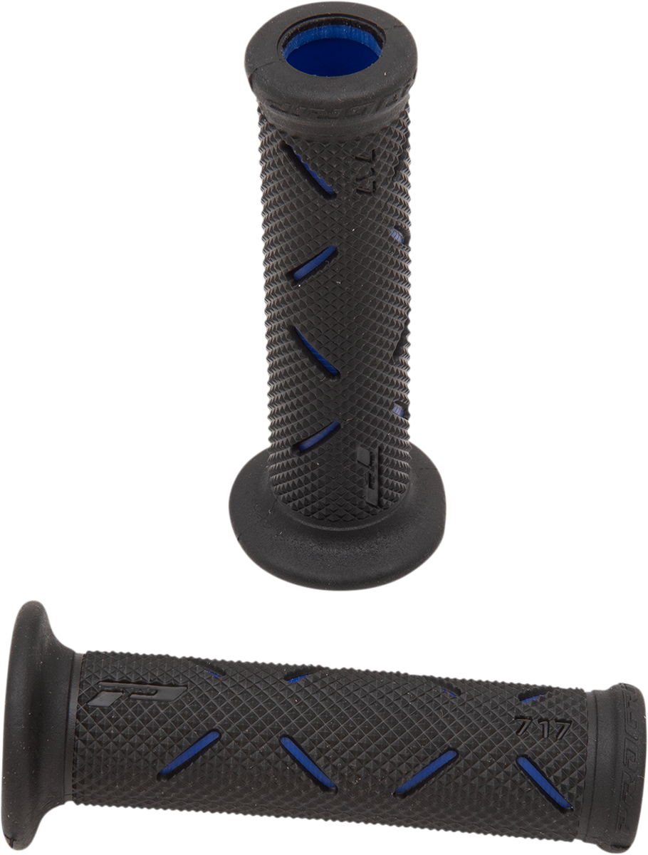 PRO GRIP Grips - 717 - Open Ends - Blue/Black PA0717OEBL02