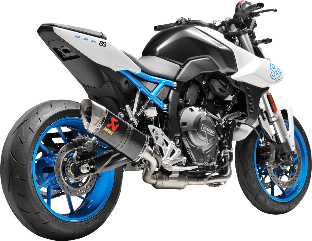 AKRAPOVIC Racing Line Exhaust System GSX-8S 2023 -2024 S-S8R1-EEC 1810-3139