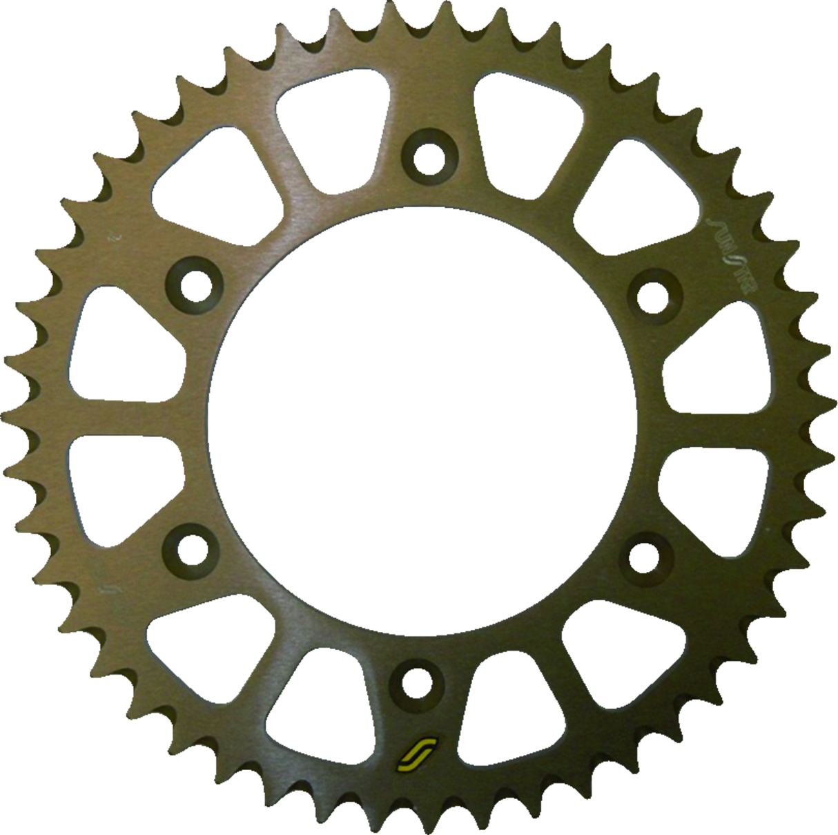 SUNSTAR SPROCKETS Rear Sprocket - 49 Tooth - Honda - Gold 5-355949