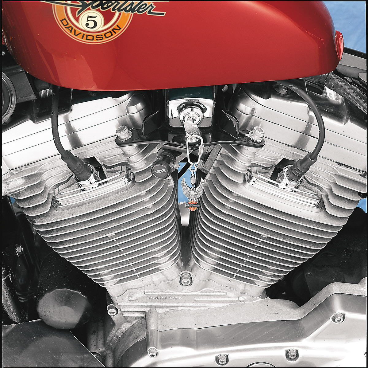 DRAG SPECIALTIES Cubiertas para pernos de cabeza/bujías - Cromo - XL 35-0102-BC251