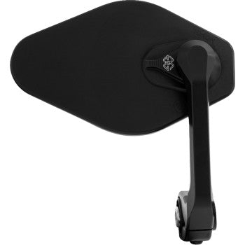 GILLES TOOLING Mirror - STRATOS - Side View - Diamond - Black - Right/Left - Each M03-02-BD