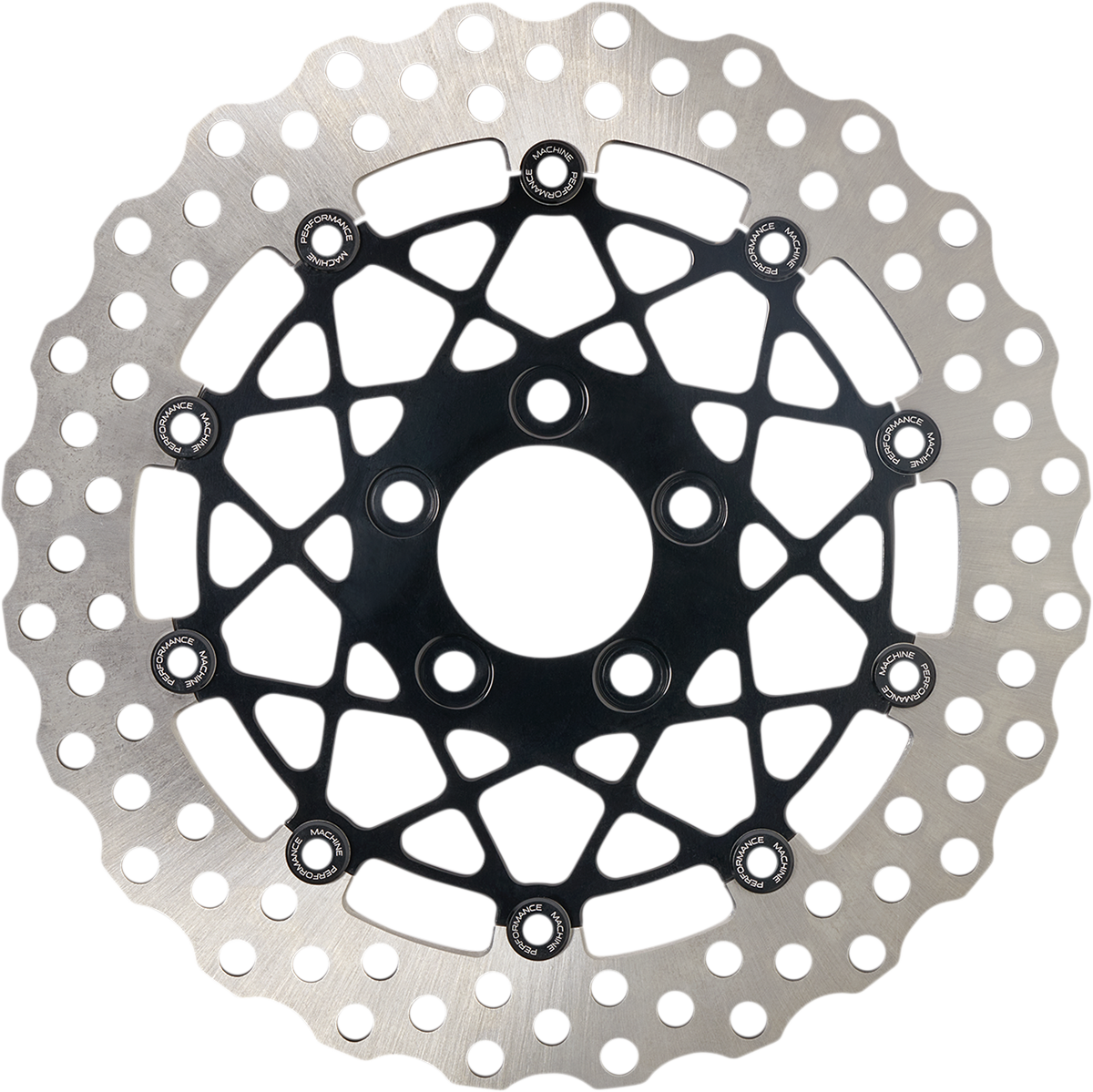 PERFORMANCE MACHINE (PM) Front Speedstar Rotor - 11.8" - Black 0133-1809S-B