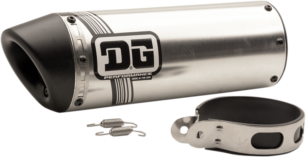 DG PERFORMANCE Universal Slip-On Exhaust - V2 071-9000