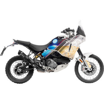 Silenciador deslizante LEOVINCE LV One EVO - Black Edition Ducati DesertX 2022-2023 14428EB 1811-4443