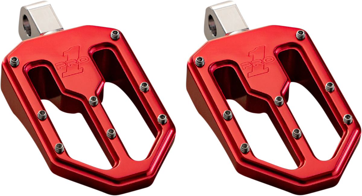 PRO-ONE PERF.MFG. Moto V1 Peg - Male - Red 500751R