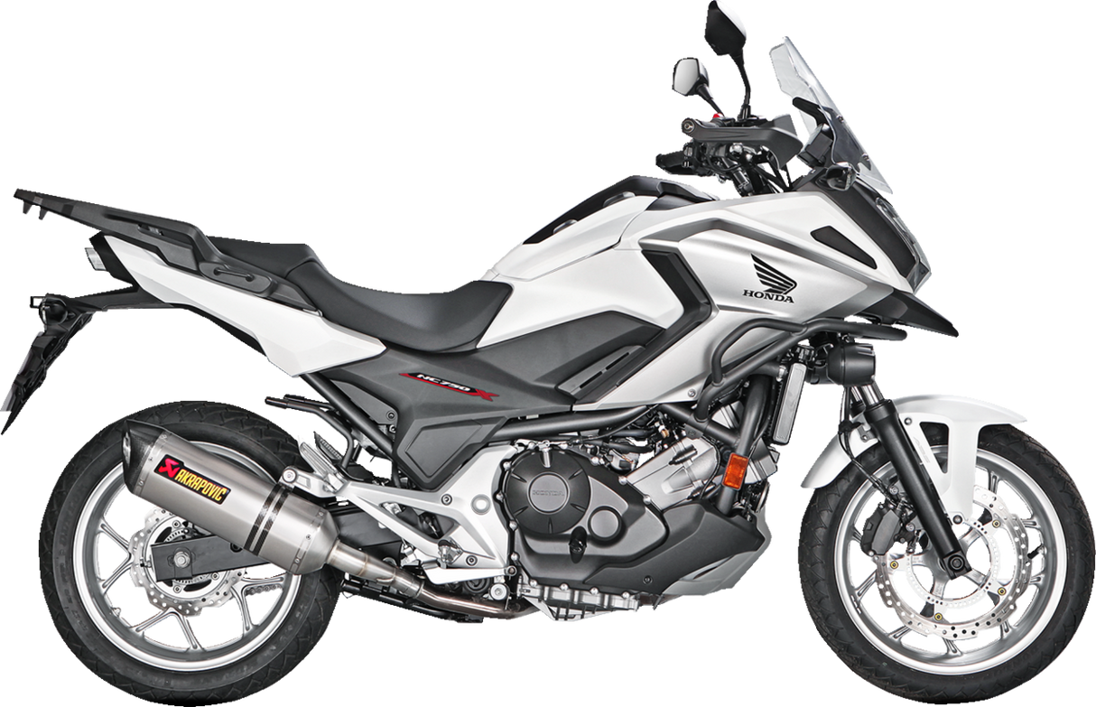 AKRAPOVIC Slip-On Line Muffler - Titanium/Carbon FIber NC700 2012-2020 S-H7SO2-HRT 1811-3157