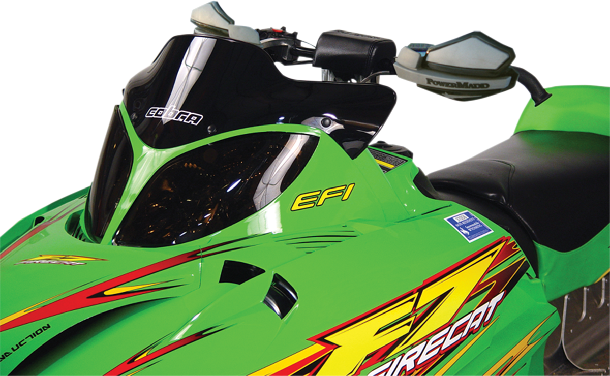 POWERMADD Windshield - 7" - Black - Arctic Cat 12410