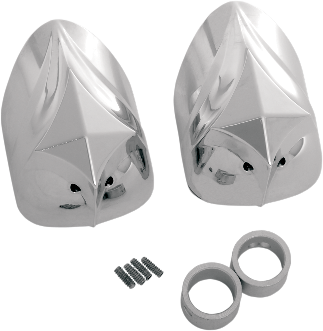 RUSS WERNIMONT DESIGNS Axle Cover - Diamond - 41 MM RWD-50034
