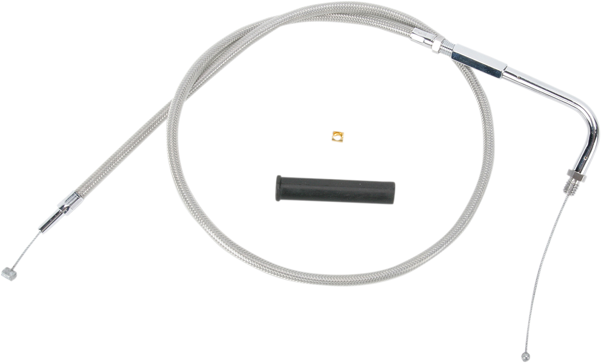 DRAG SPECIALTIES Cable del acelerador - 35" - Trenzado 5330902B