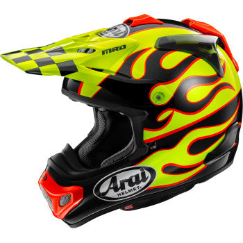 ARAI VX-Pro4 Helmet - Flame - Yellow - Small 0110-8960