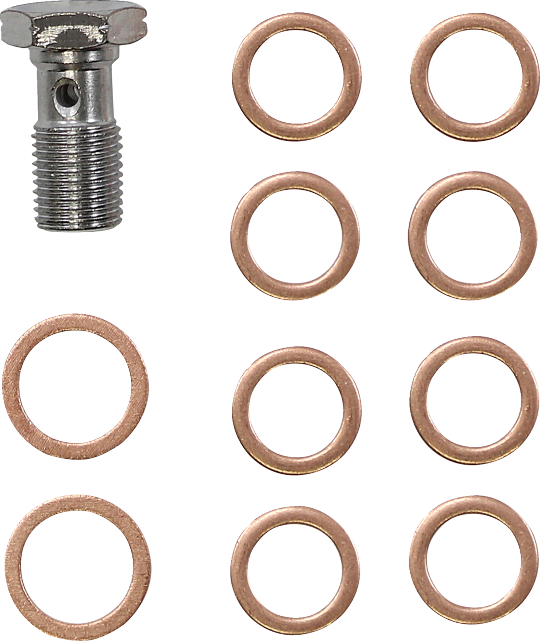 LA CHOPPERS Handlebar Cable/Brake Line Kit - 15" - 17" Ape Hanger Handlebars - Stainless Steel LA-8056KT-16