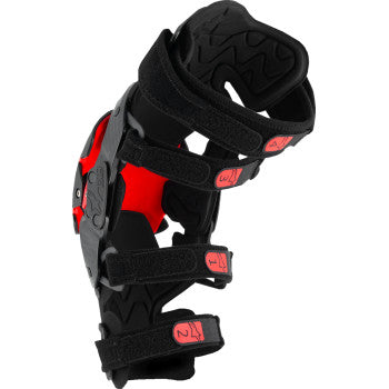 ALPINESTARS RK-1 Plasma Knee Braces - Black/Red - S/M 6501725-13-SM