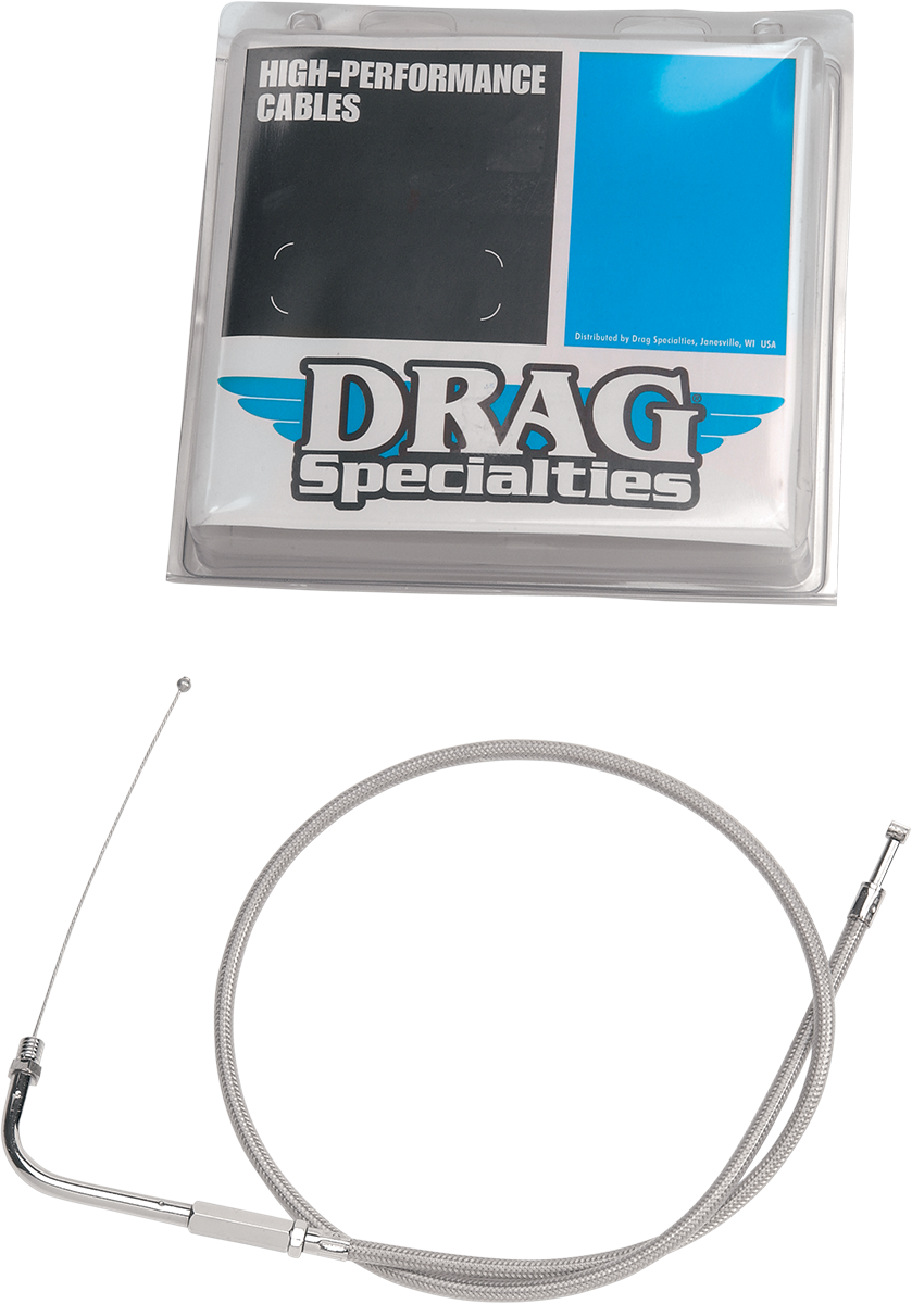 DRAG SPECIALTIES Cable del acelerador - 30" - Trenzado 5330200B