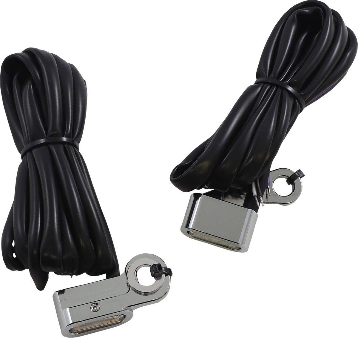 DRAG SPECIALTIES Luces marcadoras - Blanco/Ámbar - Cromo BLANCO/ÁMBAR DF; LENTE CLR L22-0230DCE