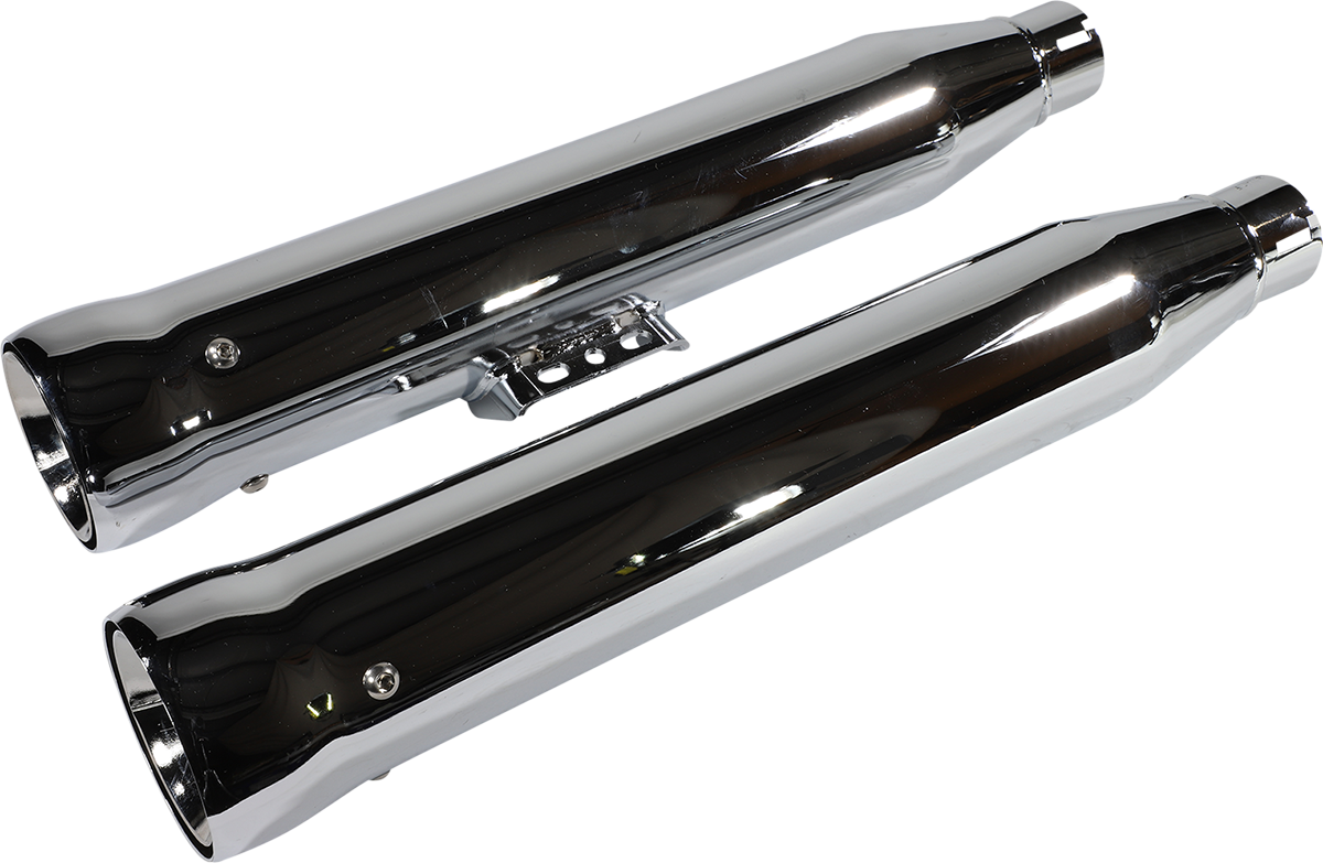 COBRA Neighbor Hater Mufflers for Softail 2018-2022 Chrome 6047