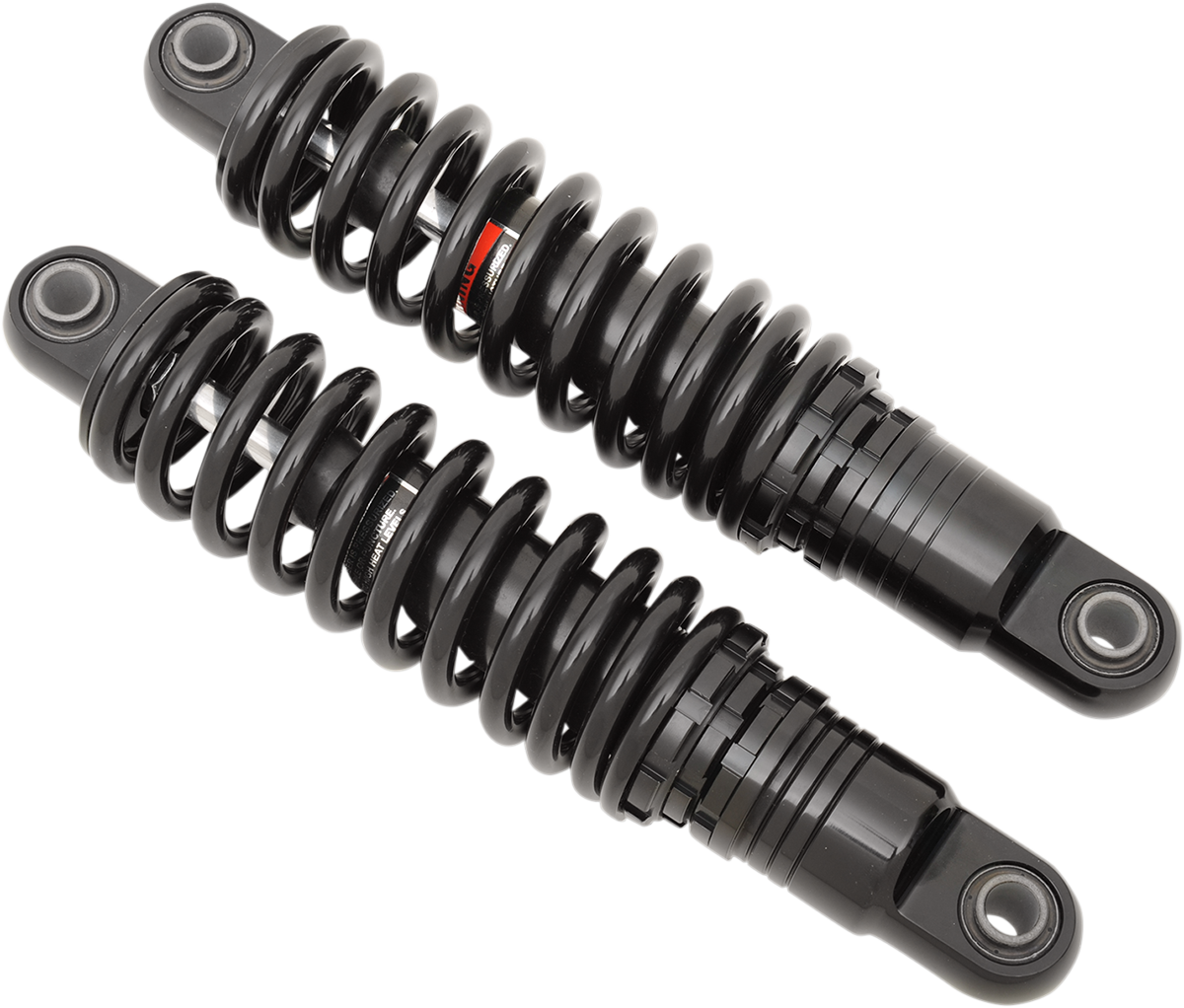 DRAG SPECIALTIES SHOCKS Premium Ride-Height Adjustable Shocks - Black - Standard - 12" C16-0156AB