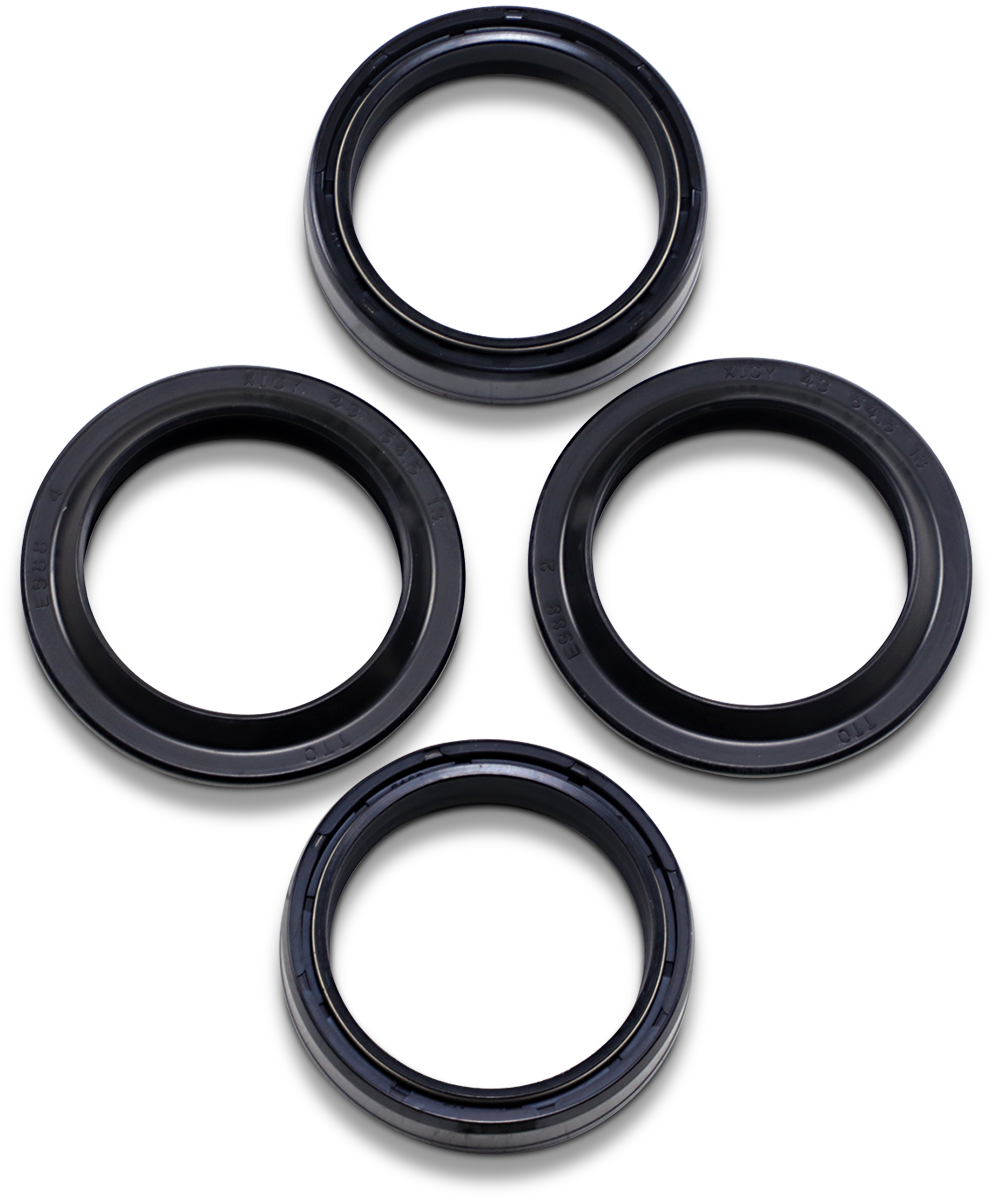 DRAG SPECIALTIES Kit de sello de horquilla/limpiador de polvo - 41 mm x 54,5 mm x 13 mm | 42 mm x 54 mm x 11 mm 56-133-D