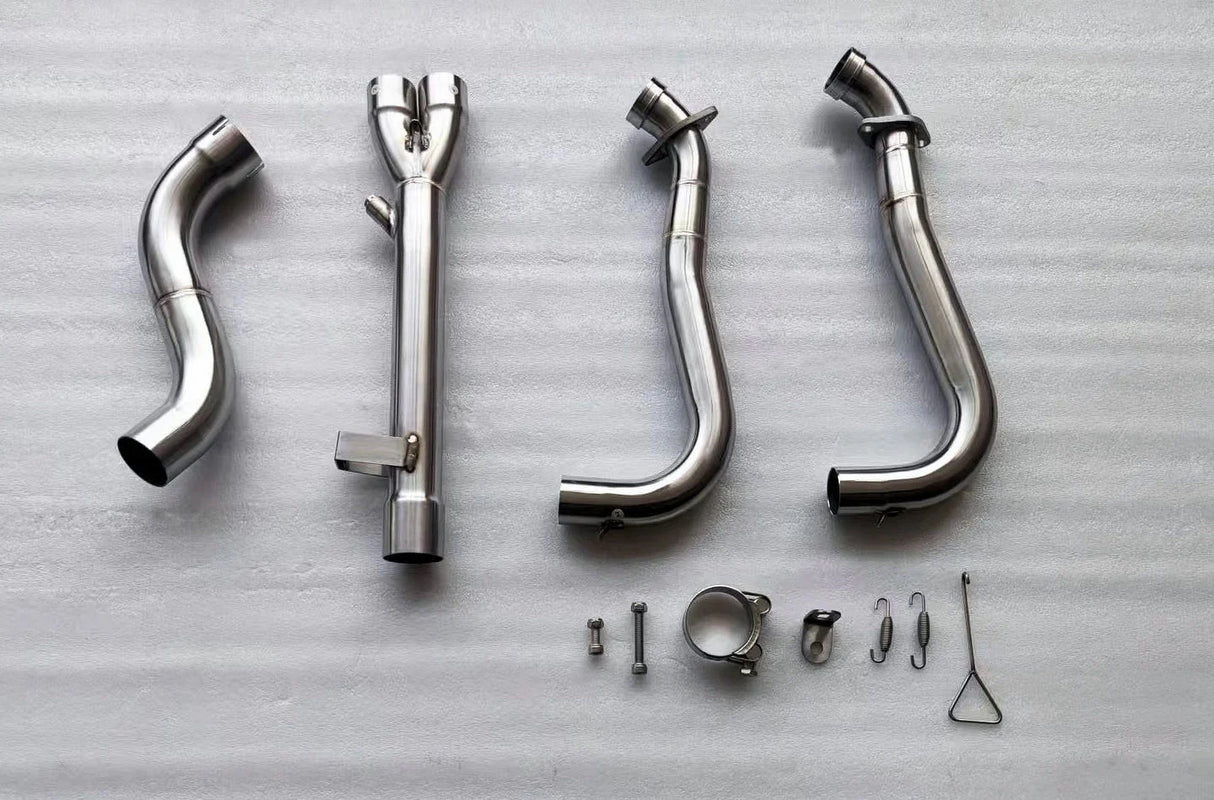 Vandemon Suzuki GSX-8S & GSX-8R Exhaust Headers Stainless Steel or Titanium SUZGSX8SSSHEADRA VA-178