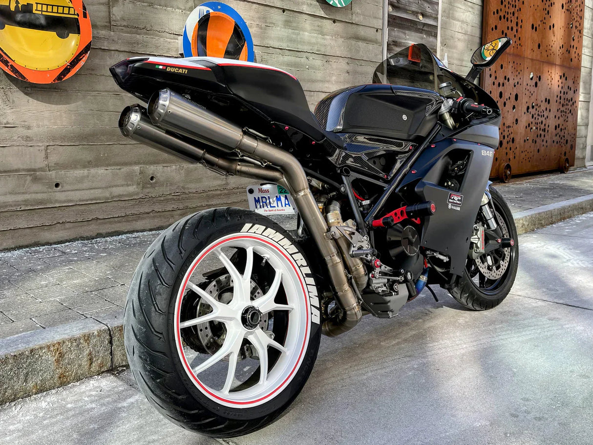 Vandemon Ducati 1098R,1198 Titanium Exhaust System 2007-11 DUC109RTIEXMESA VA-29