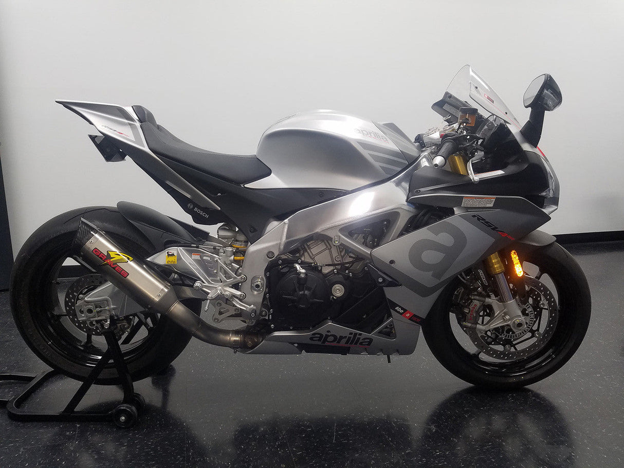 Escape eliminador de gatos Graves motorsports titanio RSV4 RF/RR 2016 EXA-16RSV4-CETT