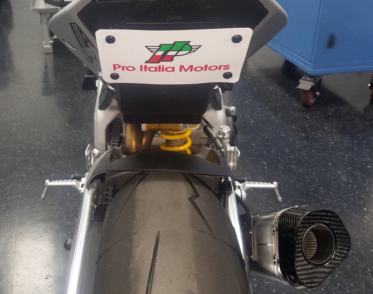 Escape eliminador de gatos Graves motorsports titanio RSV4 RF/RR 2016 EXA-16RSV4-CETT