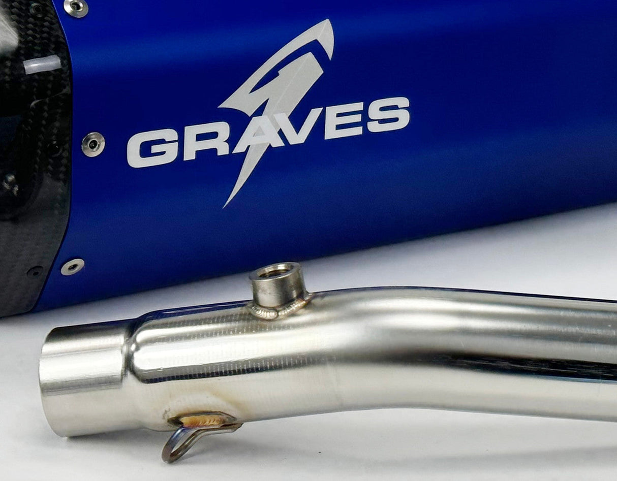 Graves Motorsports Slip-On Exhaust Crf300l /Rally 2021-2023 Exh-21c3l-Soab