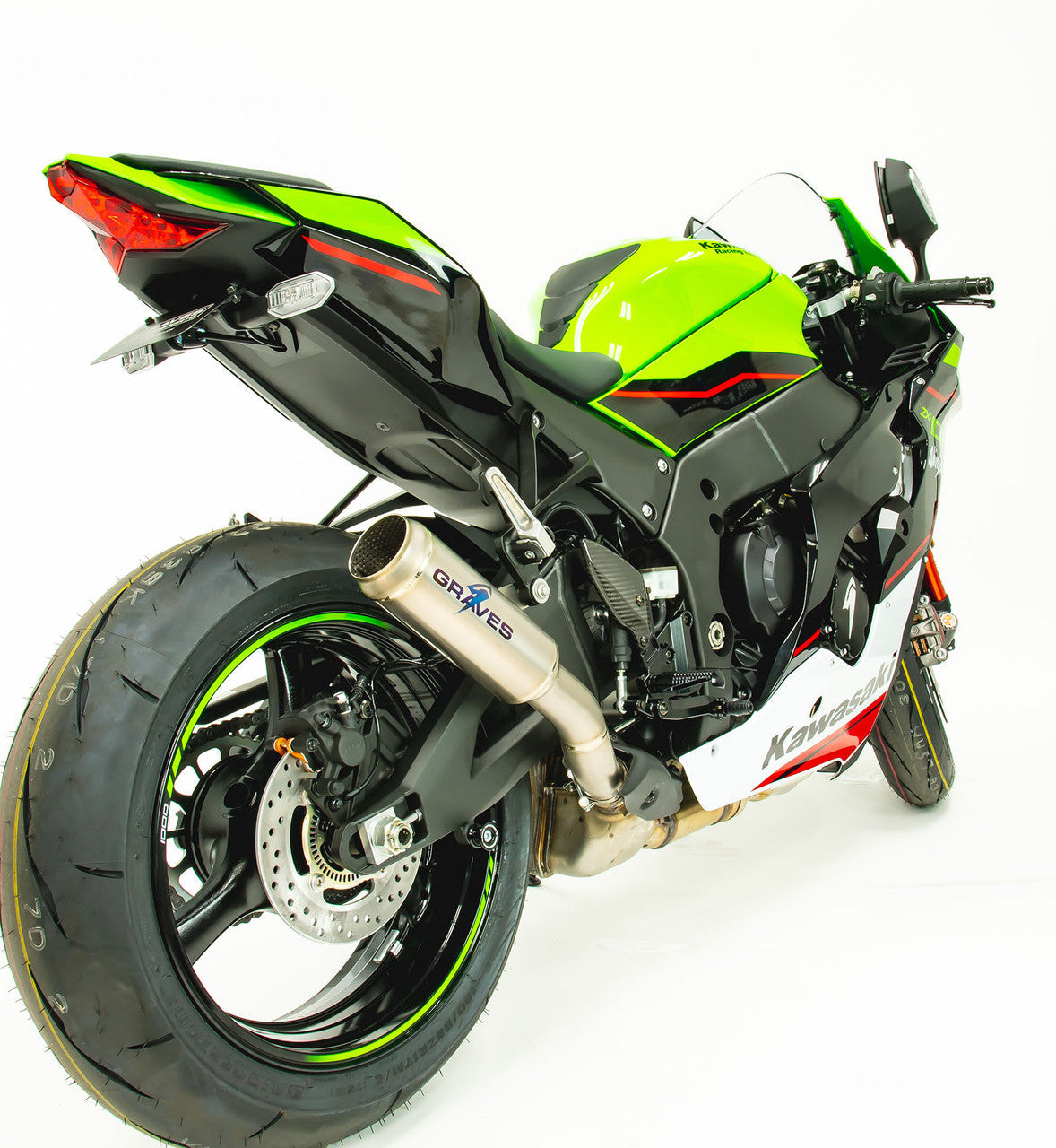 Graves Exhaust Moto1 Cat Back Exhaust Zx10r / Zx10rr 2021 -2023 Exk-21zx1-Som